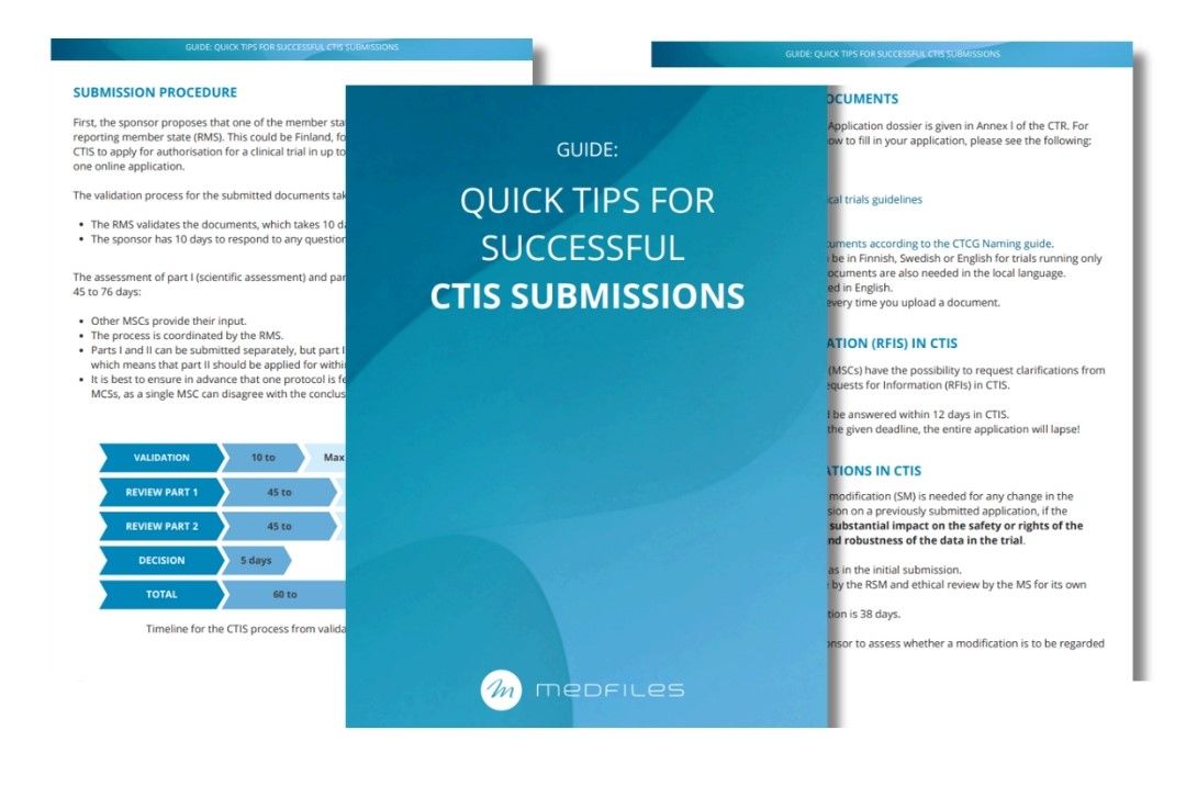 Free guide: Quick tips for successful CTIS submissions