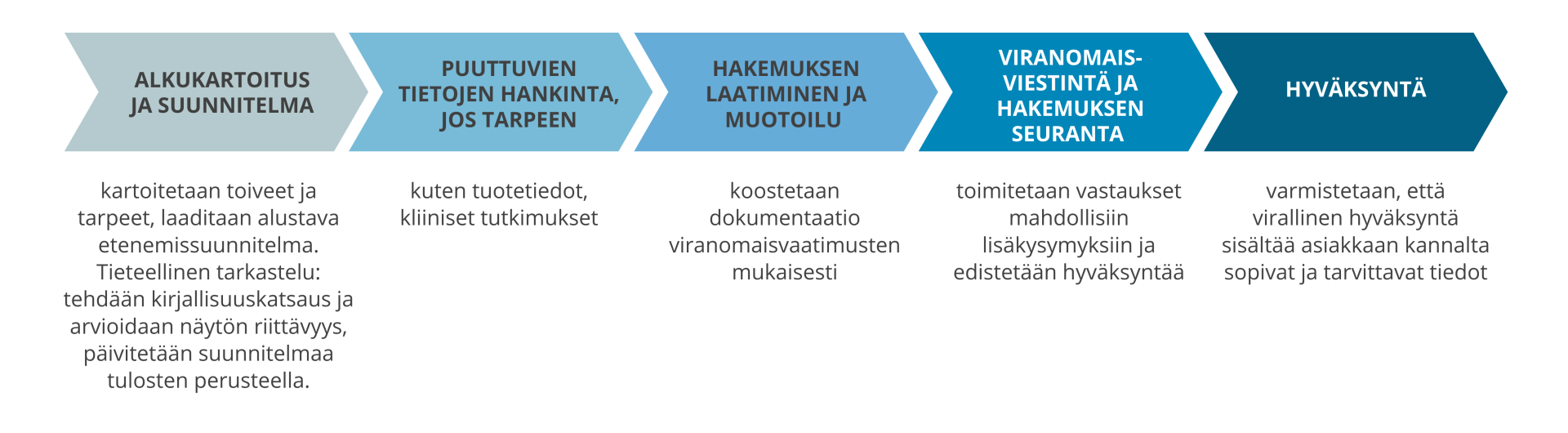 TerveysväiteHakemusprosessi vaihe vaiheelta